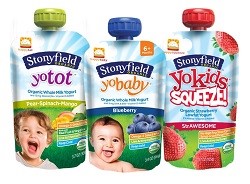 Stonyfield YoTot Pouches