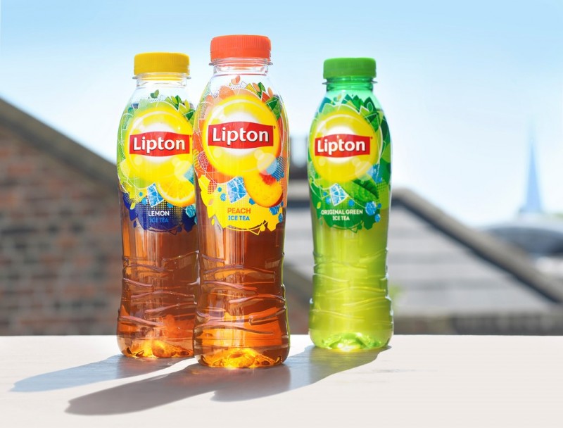 Photo: new Lipton Ice Tea in bottles