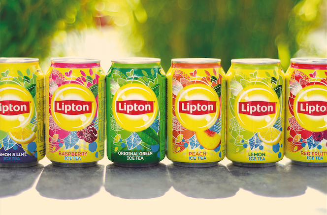 Photo: new Lipton Ice Tea in cans