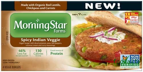 MorningStar Farms Spicy Indian Veggie Burger