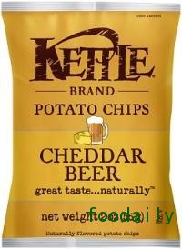 Beer cheddar kettle chips