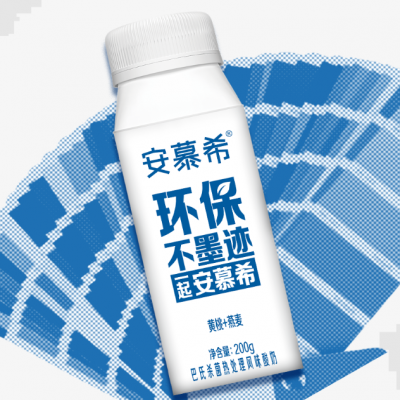 安慕希 黃桃燕麥酸奶減墨裝