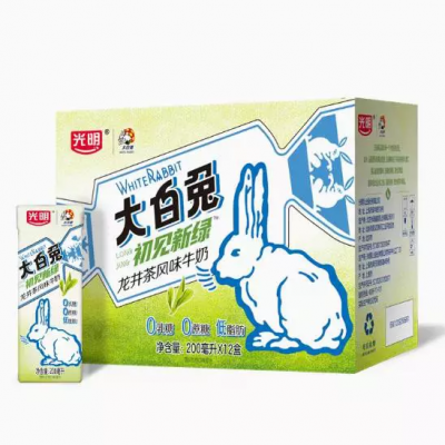 光明 大白兔龙井茶风味牛奶