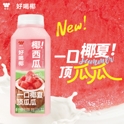 味全 好喝椰西瓜椰子汁