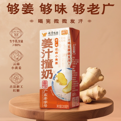 风行牛奶 姜汁撞奶