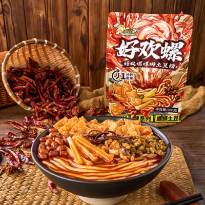 好歡螺 螺獅土豆粉