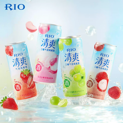 RIO清爽 新升級0糖氣泡雞尾酒
