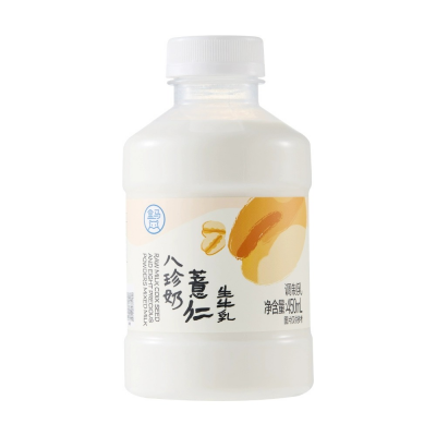 盒马 生牛乳薏仁八珍奶
