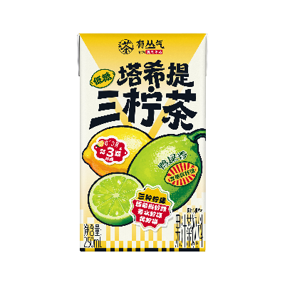 有丛气塔希提三柠茶（果汁茶饮料）250mL