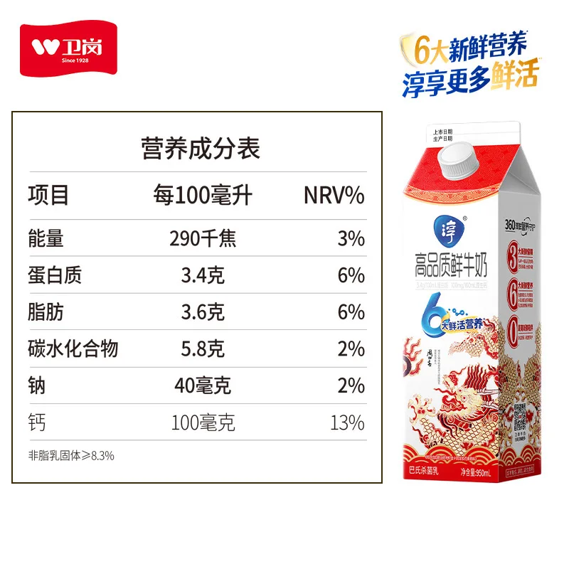 營養(yǎng)成分表